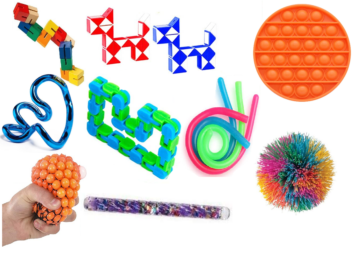 Tangle texturé fidget - Motricité Fine Autisme TDAH TSA