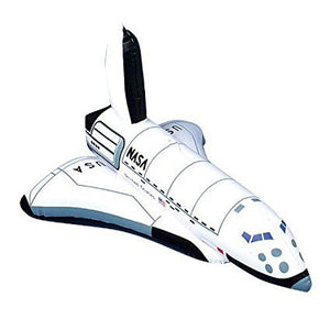 Inflatable 23" Astronaut and 17" Space Shuttle - 2 Pc Set - Space Party Toys and Decorations