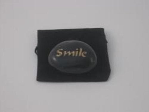 Engraved Stone Smile