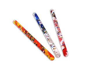 Toysmith Jumbo Spiral Glitter Wands (12.5 Inches) Gift Set Party Bundle - 3 Pack (Assorted)