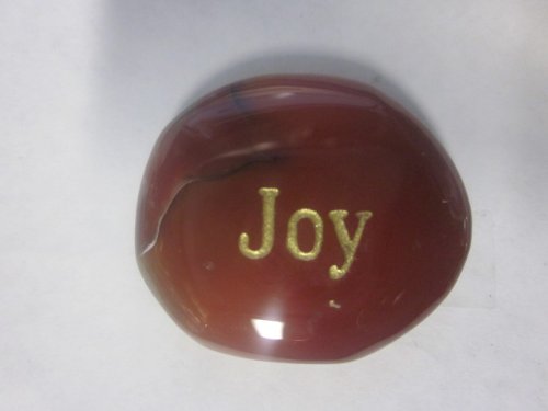 Engraved Stone Joy