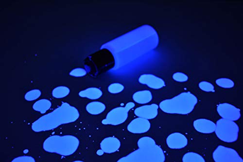 UV Reactive Black Light Invisible Ink (Blue, 8 Fl Oz)