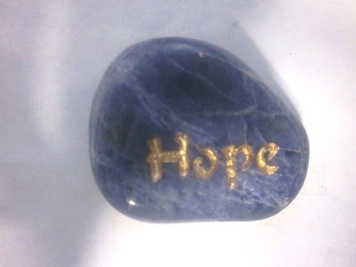 Hope Engraved Stone