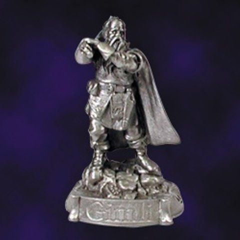 Lord of The Rings Pewter Gimli