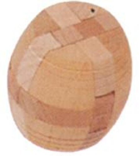 Wood Barrel Shaped Puzzle