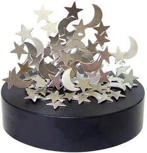Magnetic Sculptures Moons and Stars