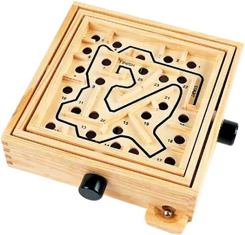 Wooden Labyrinth Puzzle Maze
