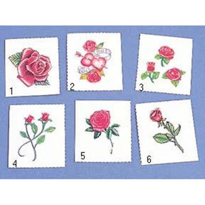 Roses Tattoos 6 Pack