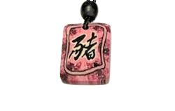 Year of The Boar Chinese Zodiac Pendant